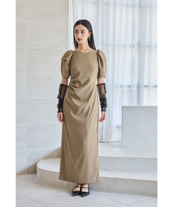 {"color":"\u30d9\u30fc\u30b8\u30e5","info":"model\uff1aH165cm size\uff1aM"}