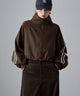 {"color":"\u30d6\u30e9\u30a6\u30f3","info":"model\uff1aH166cm size\uff1aM"}