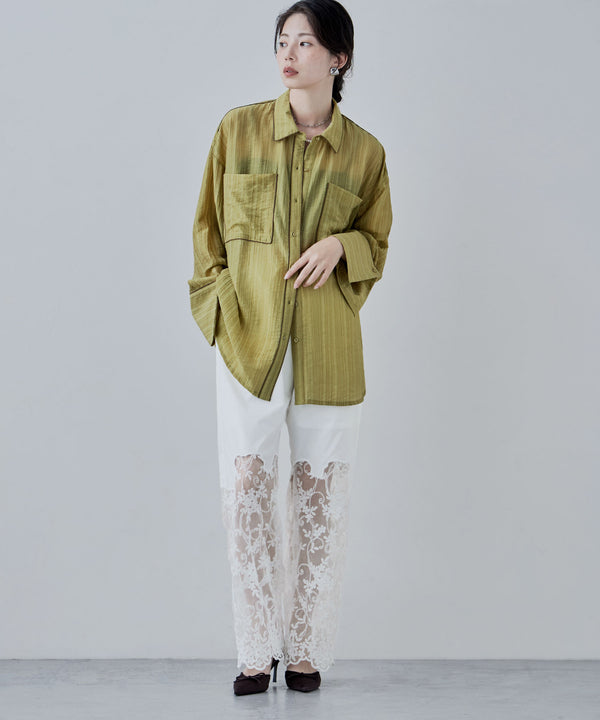 {"color":"\u30db\u30ef\u30a4\u30c8","info":"model\uff1aH166cm size\uff1aM"}