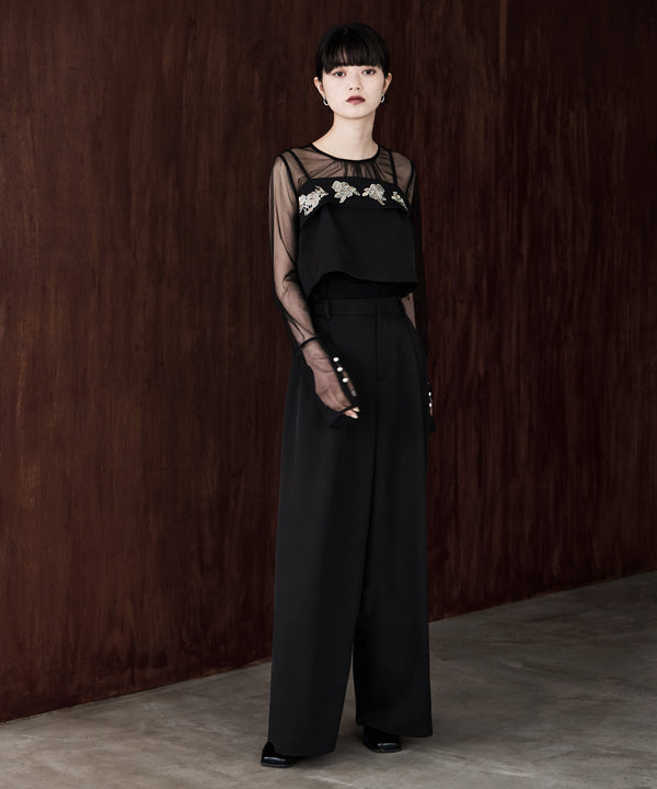 {"color":"\u30d6\u30e9\u30c3\u30af","info":"model\uff1aH163cm size\uff1aM"}