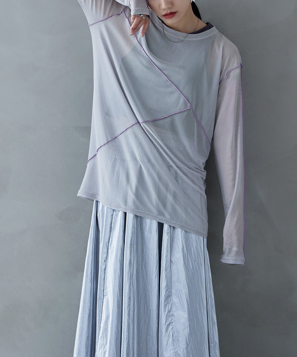 {"color":"\u30b0\u30ec\u30fc\u30b8\u30e5","info":"model\uff1aH160cm size\uff1aM"}