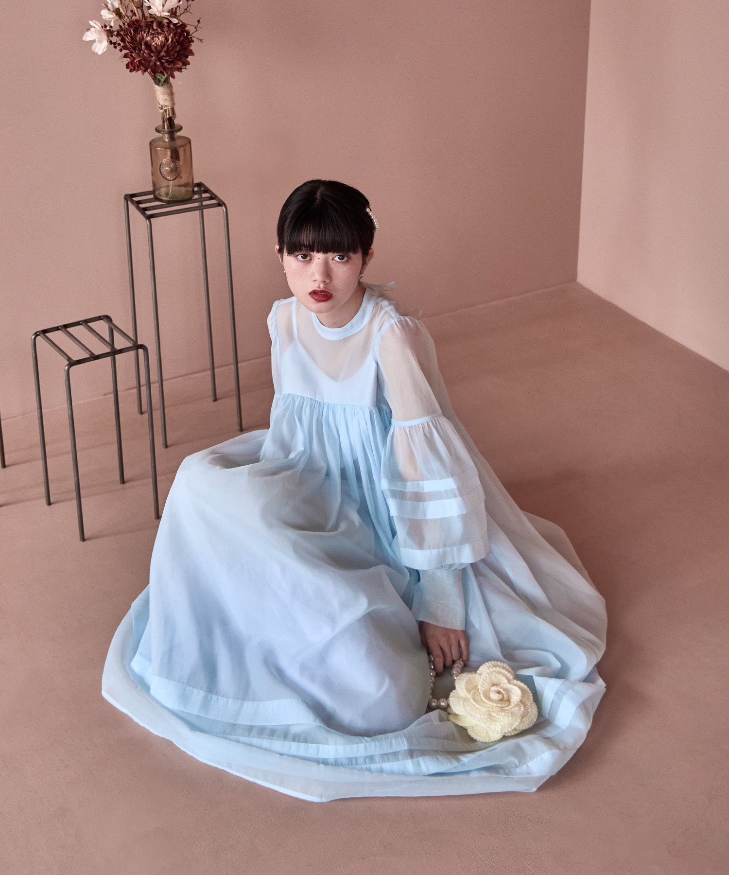 ベビーコアシアーボリュームドレス｜パーティードレス・結婚式