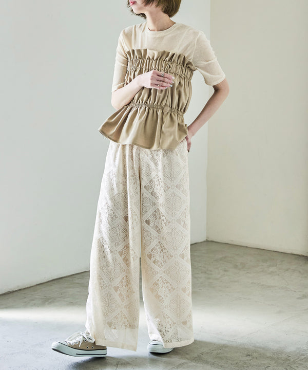 {"color":"\u30a2\u30a4\u30dc\u30ea\u30fc","info":"model\uff1aH158cm size\uff1aM"}