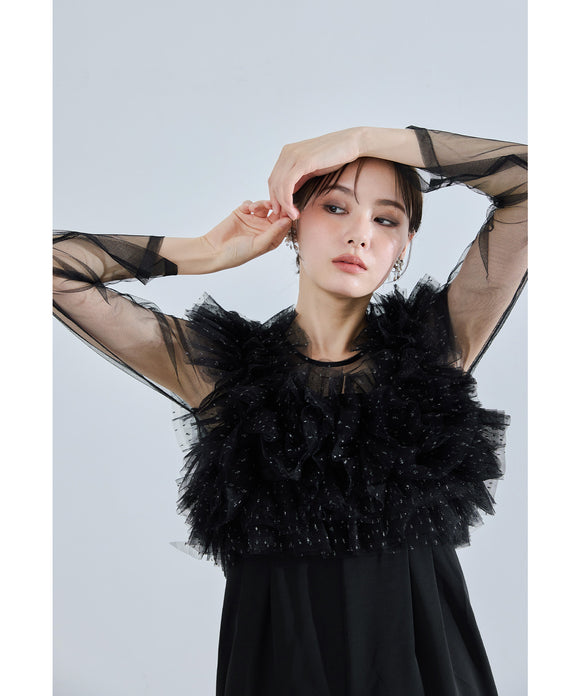 {"color":"\u30d6\u30e9\u30c3\u30af\u00d7\u30b7\u30eb\u30d0\u30fc","info":"model\uff1aH167cm size\uff1aM"}