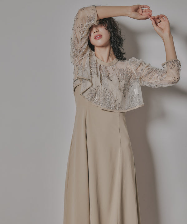 {"color":"\u30d9\u30fc\u30b8\u30e5","info":"model\uff1aH167cm size\uff1aM"}
