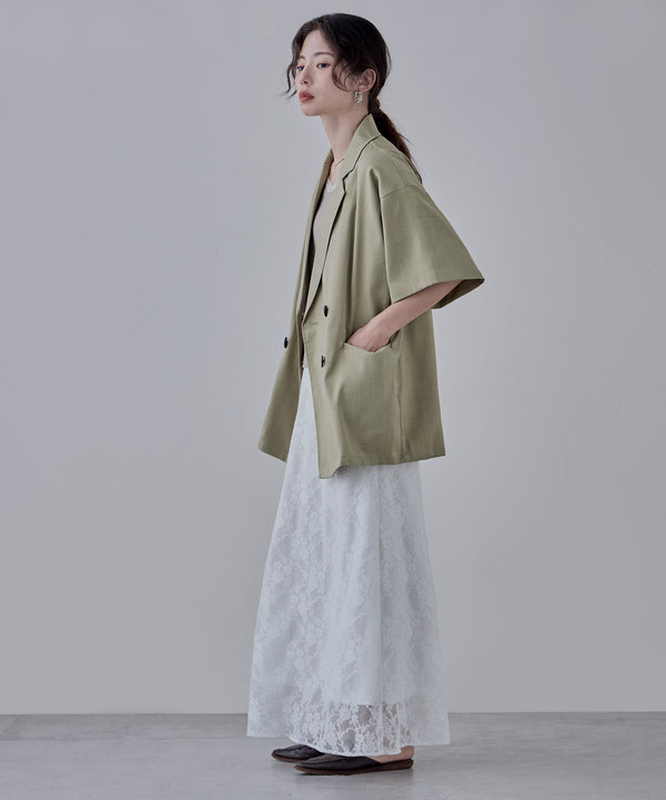 {"color":"\u30d9\u30fc\u30b8\u30e5","info":"model\uff1aH166cm size\uff1aF"}