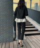 {"color":"\u30d6\u30e9\u30c3\u30af","info":"model\uff1aH171cm size\uff1aM(38)"}