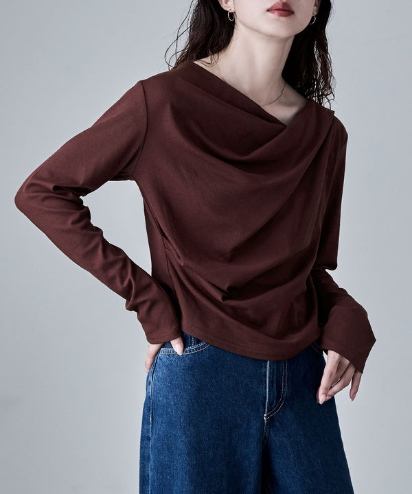 {"color":"\u30d6\u30e9\u30a6\u30f3","info":"model\uff1aH166cm size\uff1aM"}