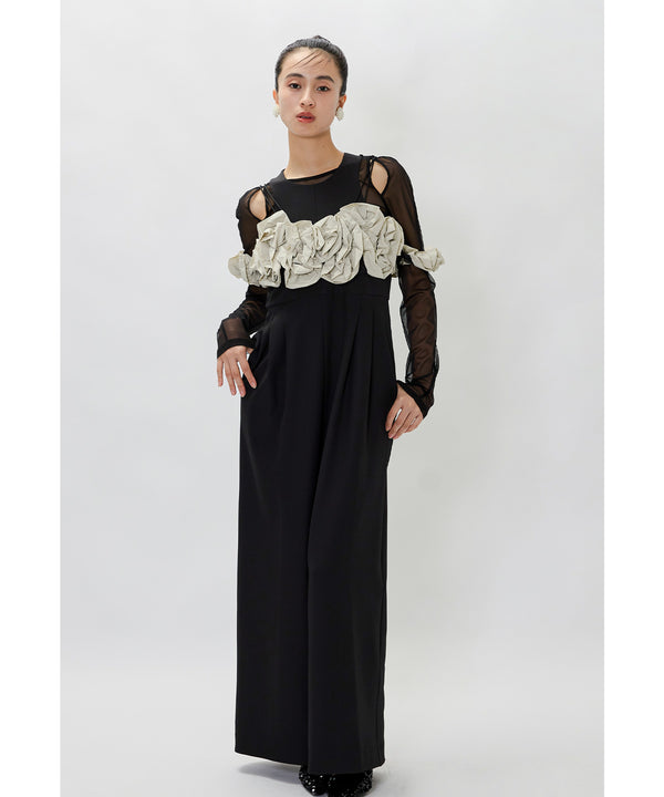 {"color":"\u30d9\u30fc\u30b8\u30e5\u00d7\u30d6\u30e9\u30c3\u30af","info":"model\uff1aH165cm size\uff1aM"}