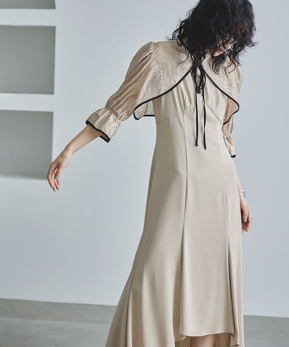 {"color":"\u30d9\u30fc\u30b8\u30e5","info":"model\uff1aH167cm size\uff1aM"}