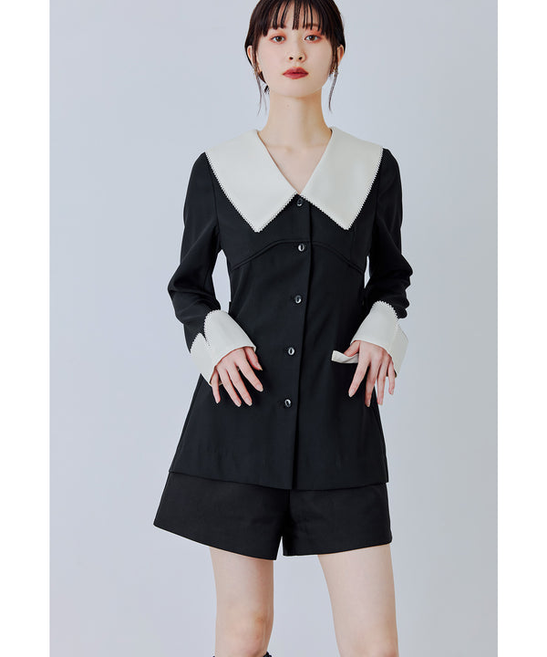 {"color":"\u30d6\u30e9\u30c3\u30af","info":"model\uff1aH166cm size\uff1aM"}
