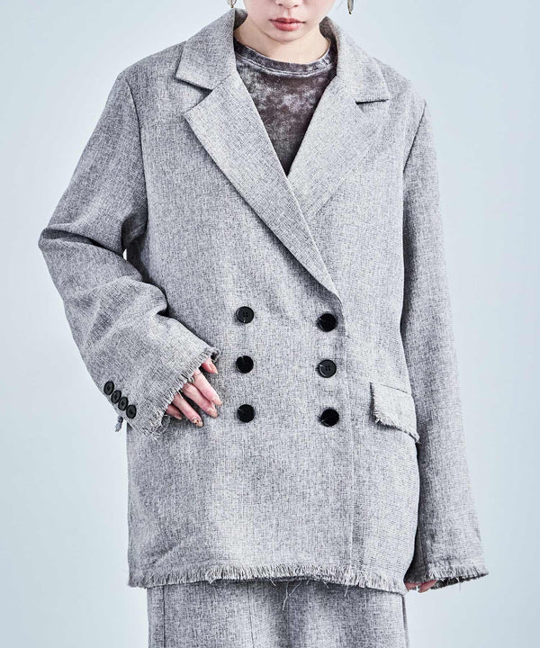 {"color":"\u30b0\u30ec\u30fc","info":"model\uff1aH158cm size\uff1aM"}