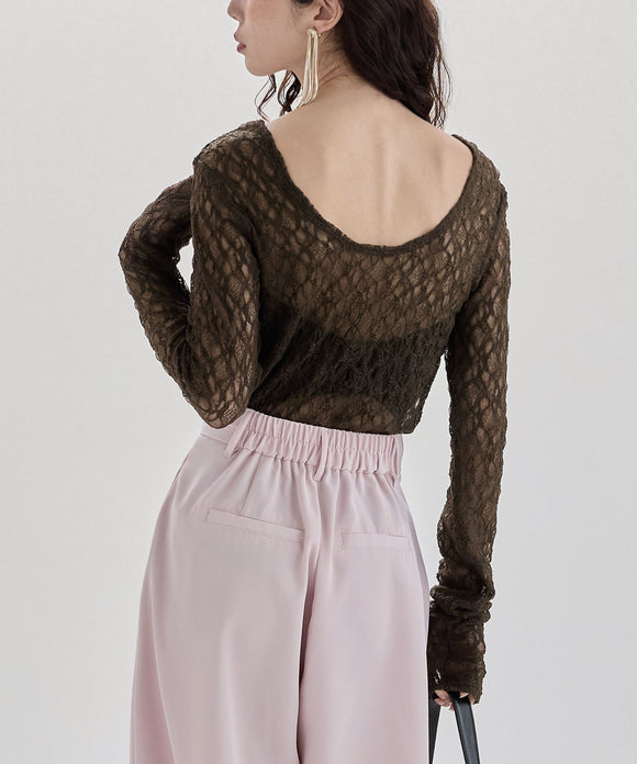 {"color":"\u30d6\u30e9\u30a6\u30f3","info":"model\uff1aH166cm size\uff1aF"}