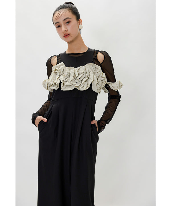 {"color":"\u30d9\u30fc\u30b8\u30e5\u00d7\u30d6\u30e9\u30c3\u30af","info":"model\uff1aH165cm size\uff1aM"}