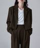 {"color":"\u30d6\u30e9\u30a6\u30f3","info":"model\uff1aH166cm size\uff1aM"}