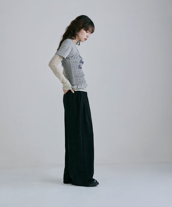 {"color":"\u6762\u30b0\u30ec\u30fc","info":"model\uff1aH166cm size\uff1aF"}