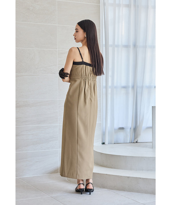 {"color":"\u30d9\u30fc\u30b8\u30e5","info":"model\uff1aH165cm size\uff1aM"}