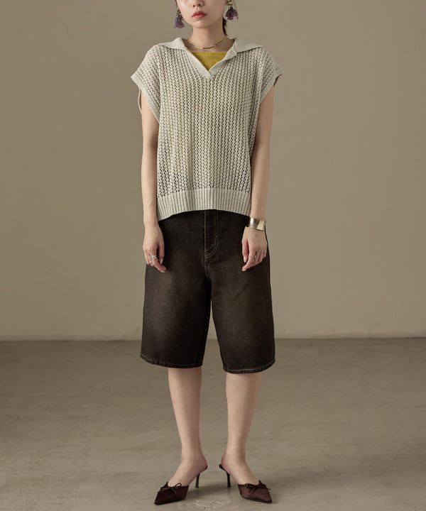 {"color":"\u30b5\u30f3\u30c9\u30d9\u30fc\u30b8\u30e5","info":"model\uff1aH158cm size\uff1aM"}