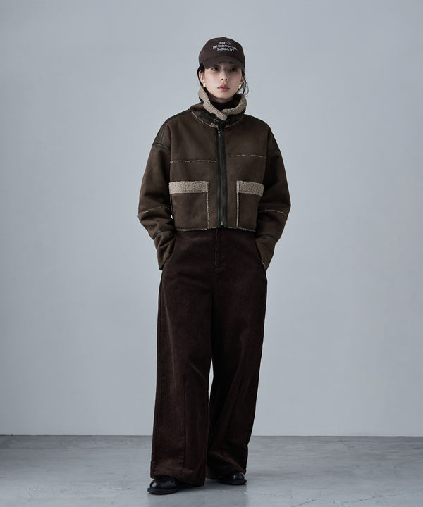 {"color":"\u30d6\u30e9\u30a6\u30f3","info":"model\uff1aH166cm size\uff1aF"}