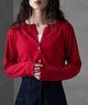 {"color":"\u30ec\u30c3\u30c9","info":"model\uff1aH166cm size\uff1aM"}