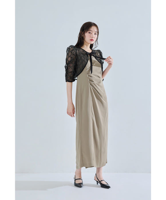 {"color":"\u30d9\u30fc\u30b8\u30e5","info":"model\uff1aH167cm size\uff1aM"}