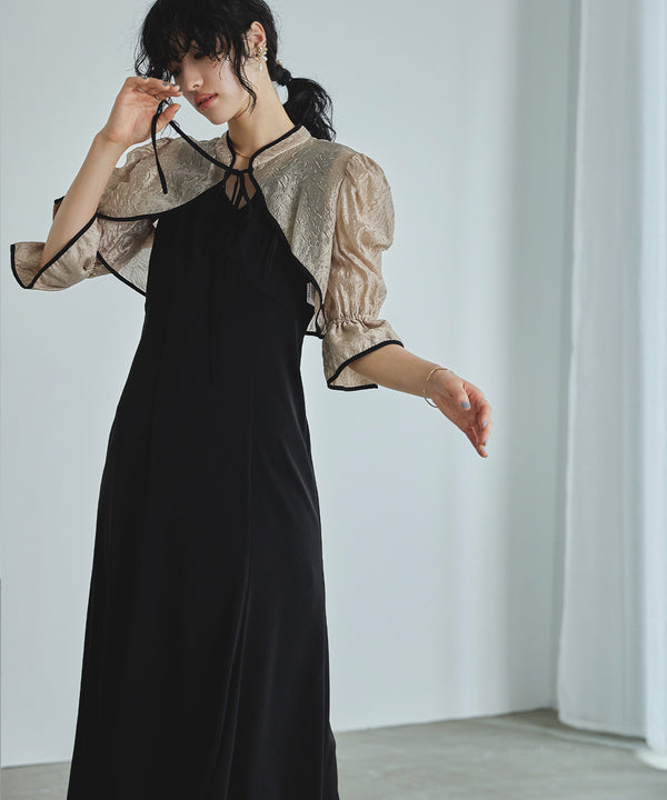 {"color":"\u30d6\u30e9\u30c3\u30af","info":"model\uff1aH167cm size\uff1aM"}