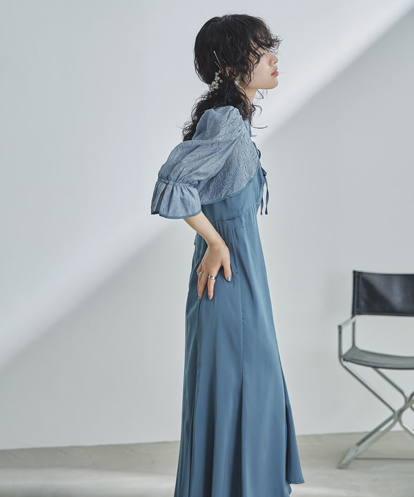 {"color":"\u30d6\u30eb\u30fc","info":"model\uff1aH167cm size\uff1aM"}