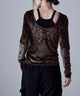 {"color":"\u30d6\u30e9\u30a6\u30f3","info":"model\uff1aH166cm size\uff1aM"}