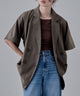 {"color":"\u30d6\u30e9\u30a6\u30f3","info":"model\uff1aH166cm size\uff1aF"}