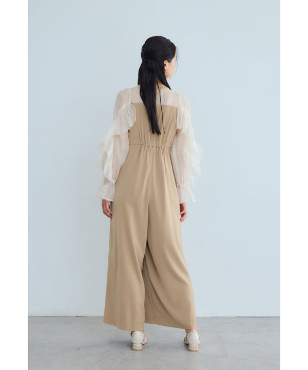 {"color":"\u30d9\u30fc\u30b8\u30e5","info":"model\uff1aH165cm size\uff1aM"}