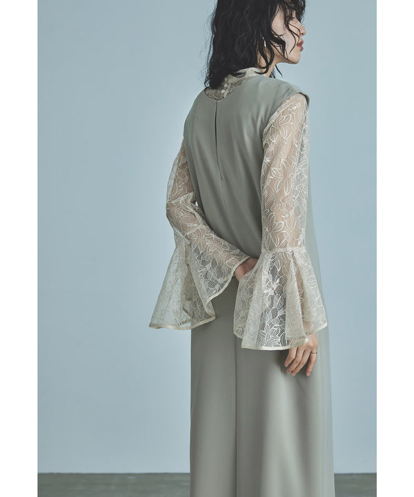 {"color":"\u30d9\u30fc\u30b8\u30e5\u00d7\u30df\u30f3\u30c8","info":"model\uff1aH167cm size\uff1aM"}