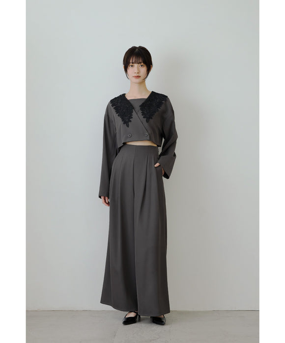 {"color":"\u30d6\u30e9\u30a6\u30f3","info":"model\uff1aH166cm size\uff1aM"}