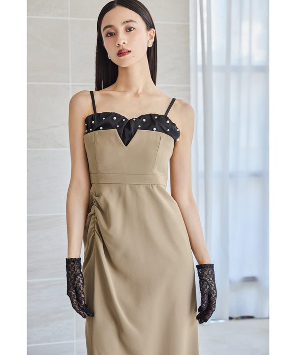 {"color":"\u30d9\u30fc\u30b8\u30e5","info":"model\uff1aH165cm size\uff1aM"}