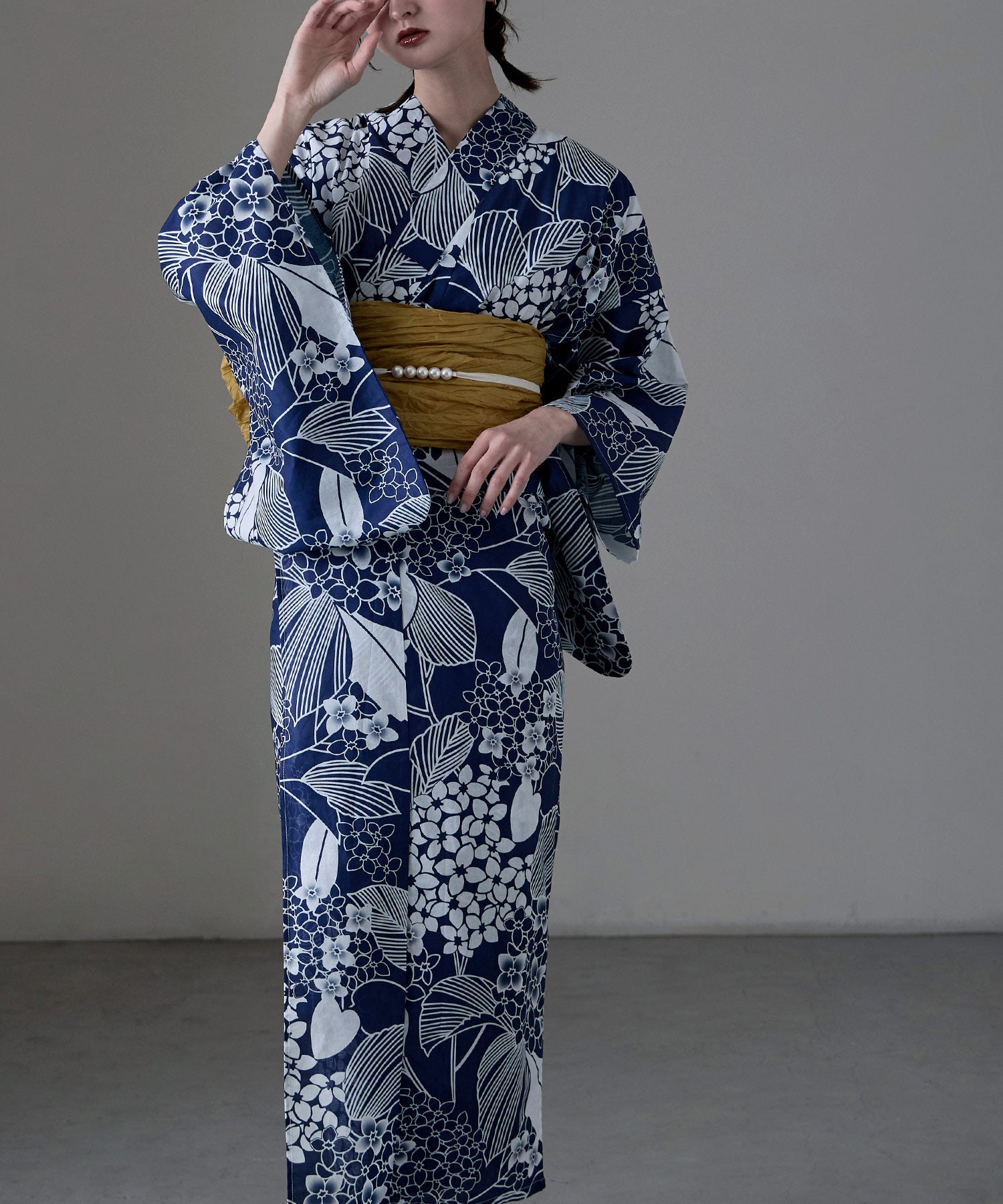 セパレート綿浴衣 2点セット｜セパレート浴衣セット - asaka