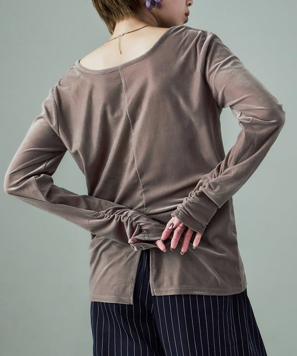 {"color":"\u30b0\u30ec\u30fc\u30b8\u30e5","info":"model\uff1aH158cm size\uff1aM"}