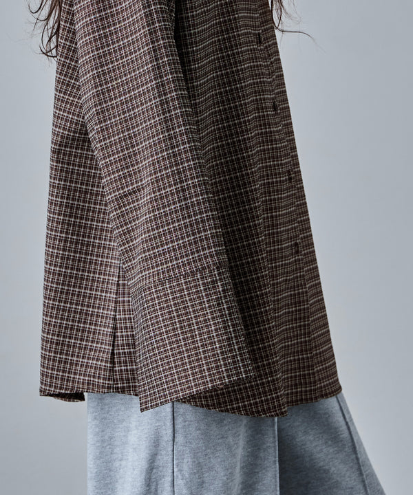 {"color":"\u30d6\u30e9\u30a6\u30f3","info":"model\uff1aH166cm size\uff1aF"}
