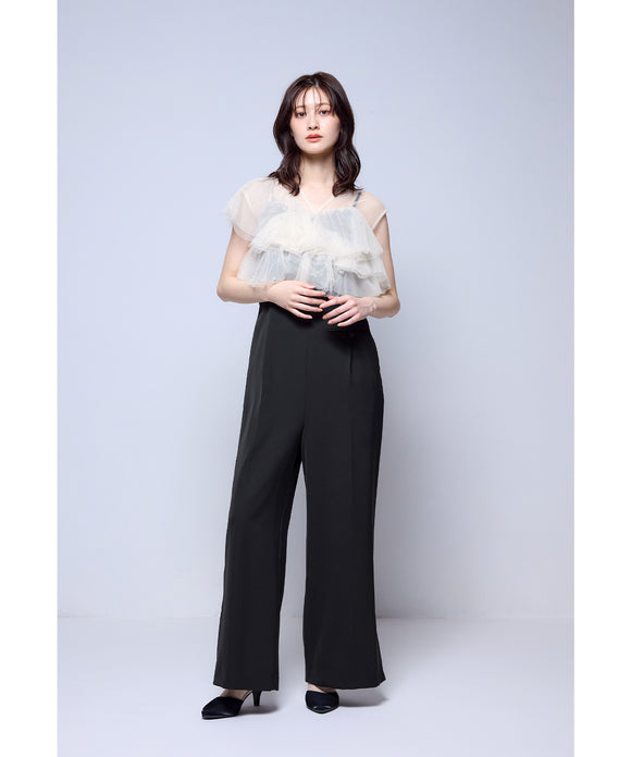 {"color":"\u30d9\u30fc\u30b8\u30e5\u00d7\u30d6\u30e9\u30c3\u30af","info":"model\uff1aH166cm size\uff1aM"}