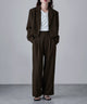 {"color":"\u30d6\u30e9\u30a6\u30f3","info":"model\uff1aH166cm size\uff1aM"}