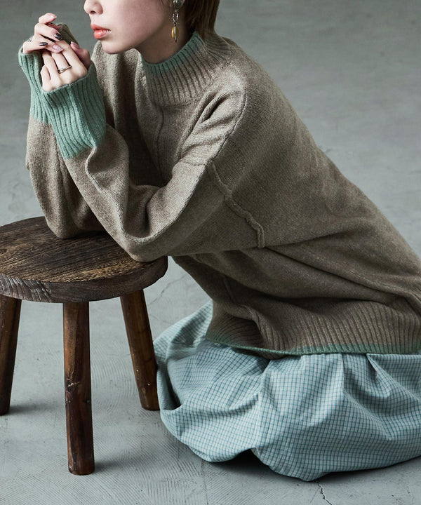 {"color":"\u30e2\u30b9\u30b0\u30ec\u30fc\u00d7\u30df\u30f3\u30c8","info":"model\uff1aH158cm size\uff1aM"}