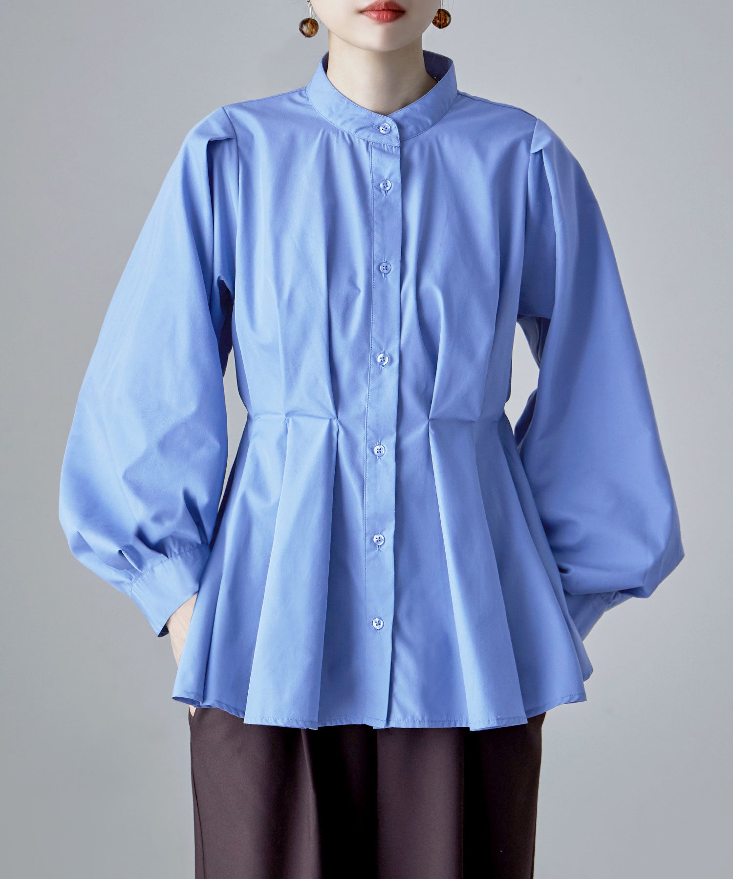 新品☆ダブルスタンダード　スパンレースフレアブラウス 3mR46W2h7zLz.jpg?width=768