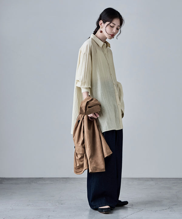 {"color":"\u30a2\u30a4\u30dc\u30ea\u30fc","info":"model\uff1aH165cm size\uff1aM"}