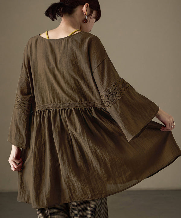 {"color":"\u30d6\u30e9\u30a6\u30f3","info":"model\uff1aH158cm size\uff1aM"}