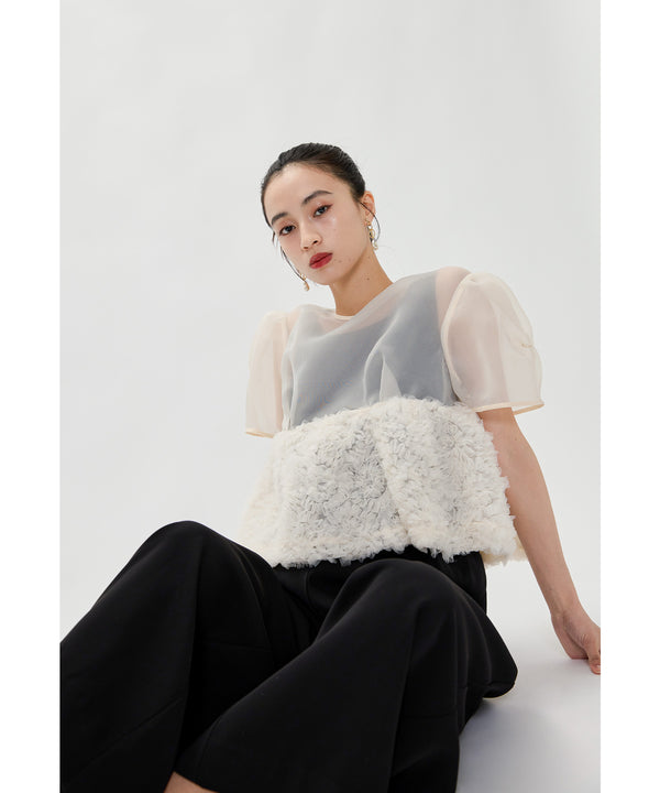 {"color":"\u30d9\u30fc\u30b8\u30e5\u00d7\u30d6\u30e9\u30c3\u30af","info":"model\uff1aH165cm size\uff1aM"}