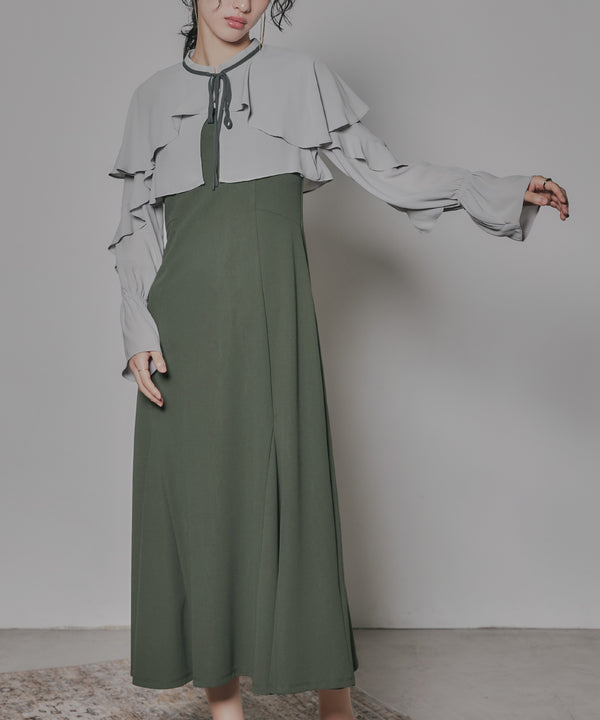 {"color":"\u30b0\u30ea\u30fc\u30f3","info":"model\uff1aH167cm size\uff1aM"}