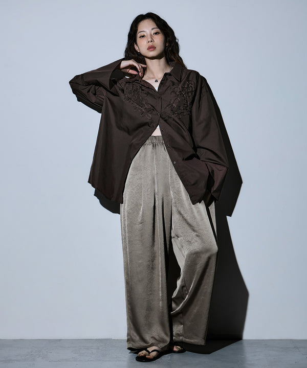 {"color":"\u30d6\u30e9\u30a6\u30f3","info":"model\uff1aH166cm size\uff1aF"}