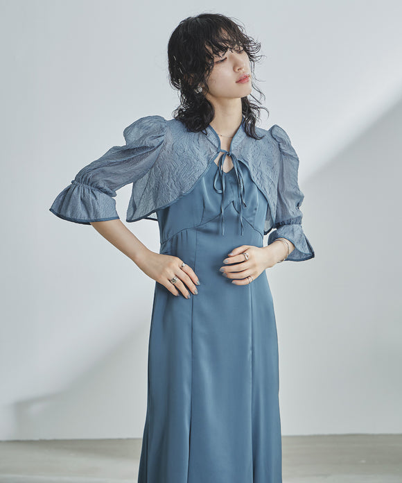 {"color":"\u30d6\u30eb\u30fc","info":"model\uff1aH167cm size\uff1aM"}