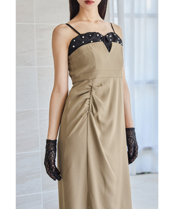 {"color":"\u30d9\u30fc\u30b8\u30e5","info":"model\uff1aH165cm size\uff1aM"}