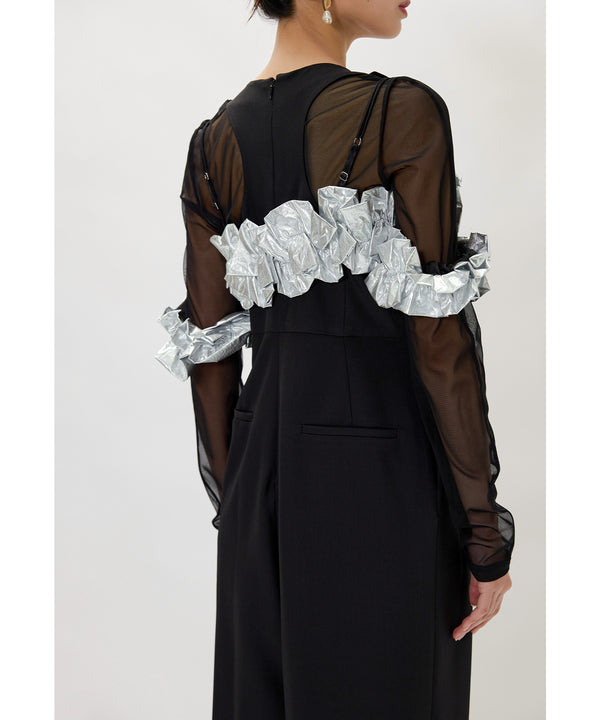 {"color":"\u30d6\u30e9\u30c3\u30af","info":"model\uff1aH165cm size\uff1aM"}