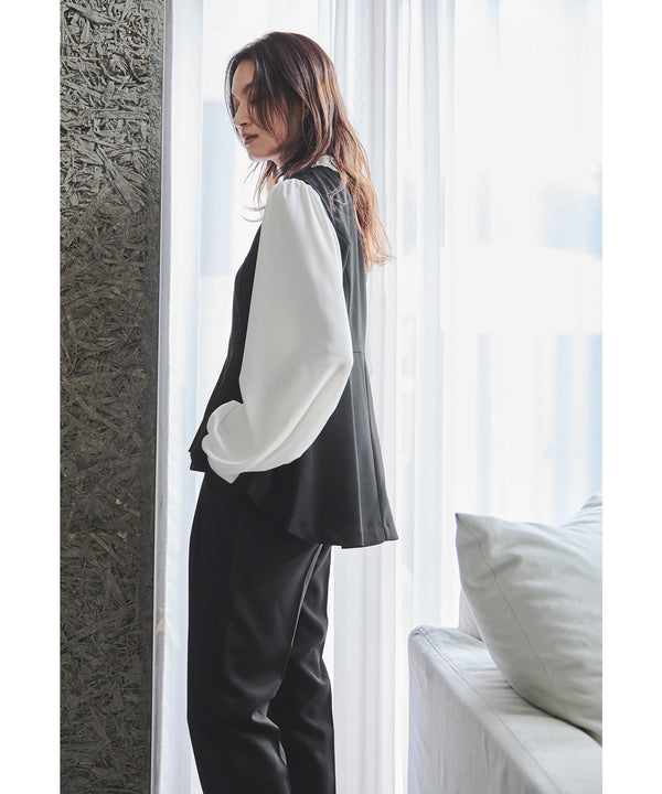 {"color":"\u30d6\u30e9\u30c3\u30af","info":"model\uff1aH165cm size\uff1aM"}