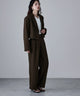 {"color":"\u30d6\u30e9\u30a6\u30f3","info":"model\uff1aH166cm size\uff1aM"}